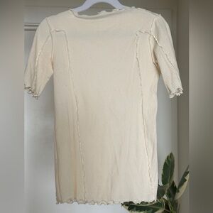 Baserange omato 3/4 sleeve off white